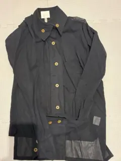 Vivienne Westwood 黒ボタン付きシャツのサムネイル