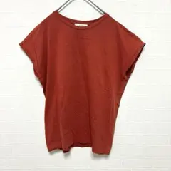 INÉD フレンチスリーブTシャツ 半袖カットソー 9 赤のサムネイル
