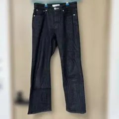 美品】MATSUFUJI ワークデニムトラウザーズ 濃紺 3 - メルカリ