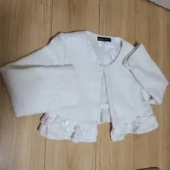 BeBe ホワイト ボレロ☆120cm　入学式