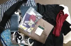 ハンドメイド生地セット 多様な素材と色