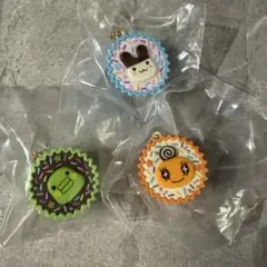たまごっち手作りおやつチャーム3点セット みみっち、くちぱっち、めめっち