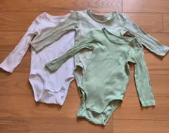 H&M　リブロンパース　3枚組