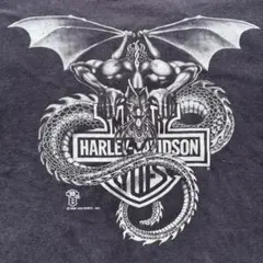 【vintage】80s usa製 HARLEY-DAVIDSON Tシャツ