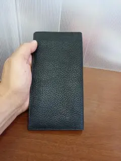 BURBERRY　長財布　札入れ　ブラック美品!