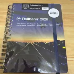 Rollbahn 2026年ダイアリー Lサイズ　直営店舗限定　新品未開封