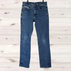 B2515 NAVY デニム ジーンズ ジーパン(28) 青 綿のサムネイル