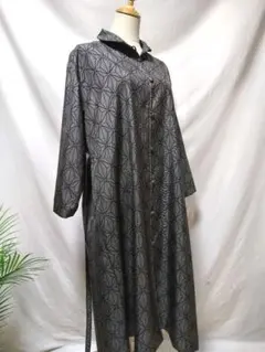 着物リメイク ワンピースコート