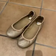 BUTTERFLY TWISTS フラットシューズ ゴールド ラメのサムネイル