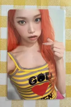 ルセラフィム チェウォン SPAGHETT QQmusic コラボ限定 トレカ