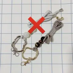 【即購入OK！早い者勝ち！】3coins ショルダー スマホショルダー ブラウンのサムネイル