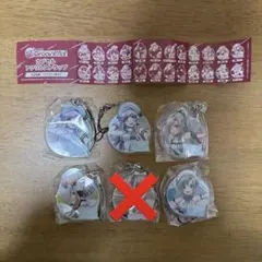 ● D4DJ Groovy Mix カプセルアクリルストラップ　6個セット