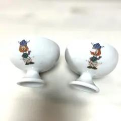 小さなバイキングビッケ 陶器製ミニボウル 2個セット