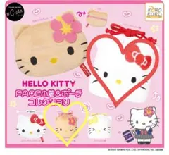 HELLO KITTY FACE 巾着&ポーチ (キティー&日焼けキティー巾着)