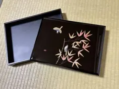 ね*f様 光工芸社 京塗 文箱 平安光石 鈴木雅也（表朔三世) - メルカリ