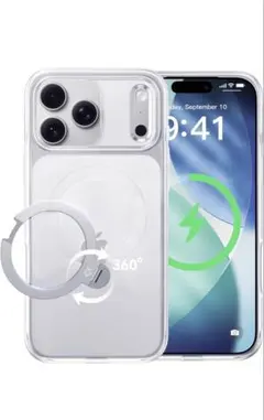 CASEKOO iPhone 17 Pro Max 用 ケース クリア