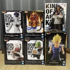ドラゴンボール・ワンピースプライズフィギュアまとめ売り　6体セット