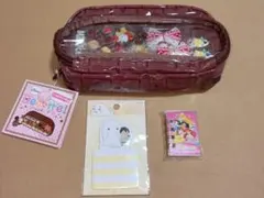Disney ペンポーチ 少年アシベ シクシク ふせん プリンセス ミニノート
