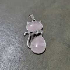 パワーストーン 天然石 猫 チャーム