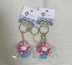 【即購入◎】サンリオ ミャクミャク立体マスコットカラーキーホルダー ハローキティ