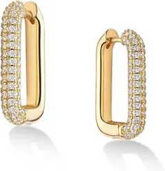 ピアス レディース リングピアス フープピアス スワロフスキー金属アレルギー対応