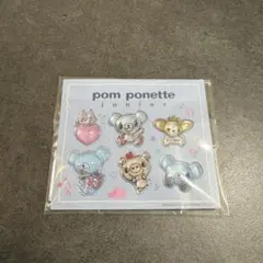 セブンイレブン ナルミヤキャラクターズ オリジナルぷっくりシール ポンポネット