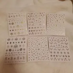 ネイルシール 6シートセット