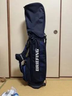 『新品·未使用』BRIEFING キャディバッグ ブラック レア品　即発送 2025年最新】キャディバッグ ブリーフィングの人気アイテム