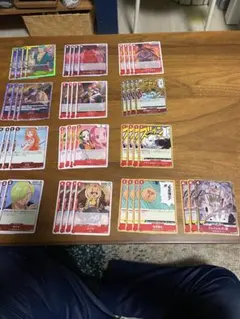 ワンピース 赤ゾロデッキパーツセット プレイ用