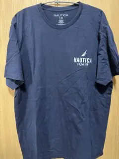 NAUTICA Tシャツ ネイビー L/G