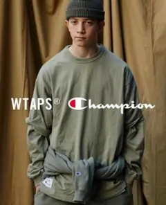 WTAPS×チャンピオン ロンT グレー Sサイズ - メルカリ