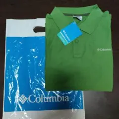 Columbia コロンビア グリーン ポロシャツ 半袖のサムネイル