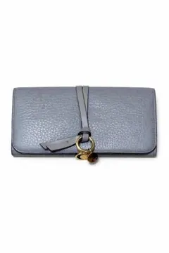 Chloé ダークグリーン 長財布 - メルカリ