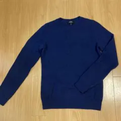 ★美品★ セオリー　ニット　セーター　カシミヤ100%   ネイビー　Sサイズ