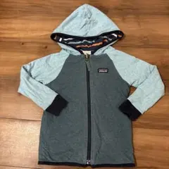 patagonia baby kids リバーシブル　フード　パーカー 4T