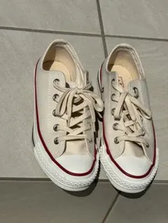 日本製コンバース オールスター ベージュ スニーカー