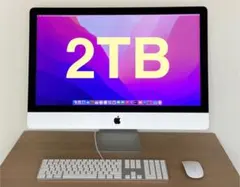 iMac 2TB 5K 27インチ メモリ24GB 2015