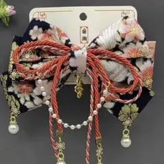 結婚式 披露宴 リボン 花柄 ビーズ パール 艶やか 発表会 お宮参り 七五三