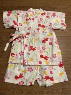 キッズ甚平　80cm 女の子