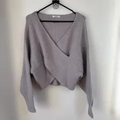 INGNI カシュクール ニット 長袖