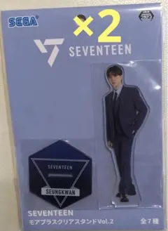 【SEUNGKWAN】SEVENTEEN MP クリアアクリルスタンド×2