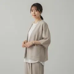 URBAN RESEARCH アーバンリサーチiDノーカラーセットアップスーツ