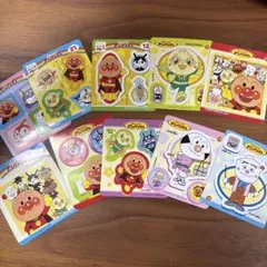 アンパンマンキャラクターシールセット　10枚　A