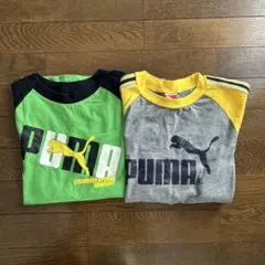 PUMA 長袖Tシャツ2枚セット