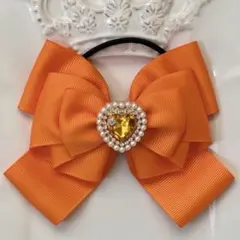 ペンライトリボン　キンブレリボン　オレンジ　橙のサムネイル