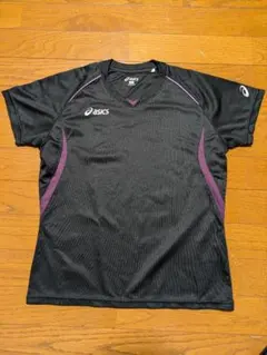 アシックスバレーボール シャツ レディース　М　黒