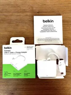 Belkin USB-C デュアルアダプターWCZ002btWH