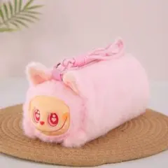 新品　可愛いLABUBU ラブブ ふわふわペンケース ポーチ 筆箱　ぬいぐるみ