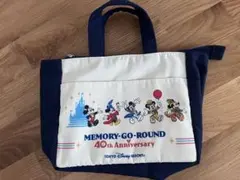 ディズニー　40周年　保冷バッグ　ランチトートバッグのサムネイル
