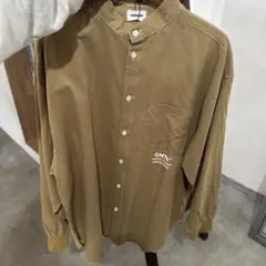 SALE。バンドカラーシャツ